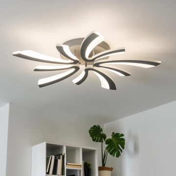 Brilagi - Dimmbare LED-Aufbauleuchte TWIST LED/55W/230V 3000-6500K anthrazit + Fernbedienung