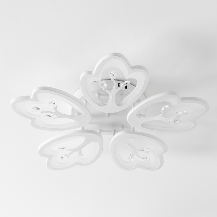 Brilagi - Dimmbare LED-Aufbauleuchte TWIST LED/80W/230V 3000-6500K weiß + Fernbedienung