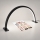 Brilagi - dimmbare LED-Bogen-Tischlampe RADIO LED/30W/24/230V 3000/4000/6500K schwarz