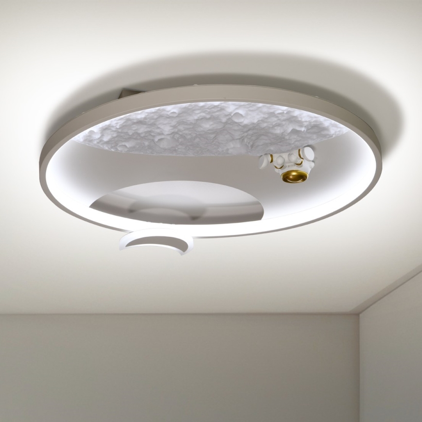Brilagi - Dimmbare LED-Deckenleuchte ASTRO LED/20W/230V 3000/4000/6000K + Fernbedienung