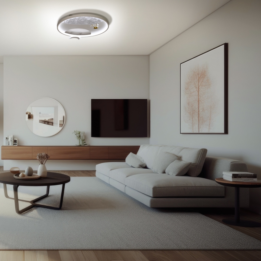 Brilagi - Dimmbare LED-Deckenleuchte ASTRO LED/20W/230V 3000/4000/6000K + Fernbedienung