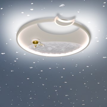 Brilagi - Dimmbare LED-Deckenleuchte ASTRO LED/20W/230V Ø 50 cm 3000-6000K astronaut + Fernbedienung