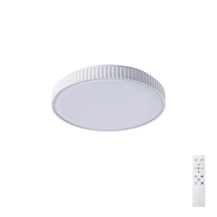 Brilagi - LED dimmbare Deckenleuchte CORVO LED/72W/230V 3000-6000K weiß Ø 50 cm + Fernbedienung