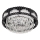 Brilagi - Dimmbare LED-Deckenleuchte CROWN LED/41W/230V 3000-6000K Durchmesser 48 cm schwarz + Fernbedienung