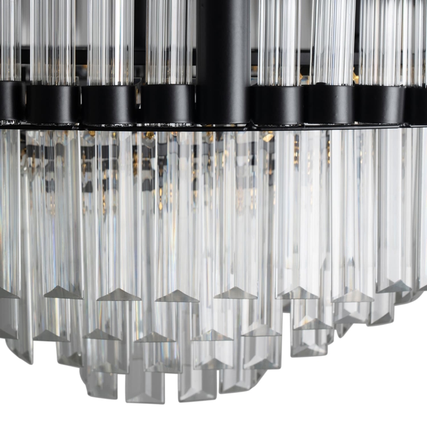 BRILAGI - Dimmbare LED-Deckenleuchte CROWN LED/41W/230V 3000-6000K Durchmesser 48 cm schwarz + Fernbedienung