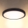 Brilagi - Dimmbare LED-Deckenleuchte ESTELA LED/48W/230V 3000-6500K ø 40 cm schwarz + Fernbedienung