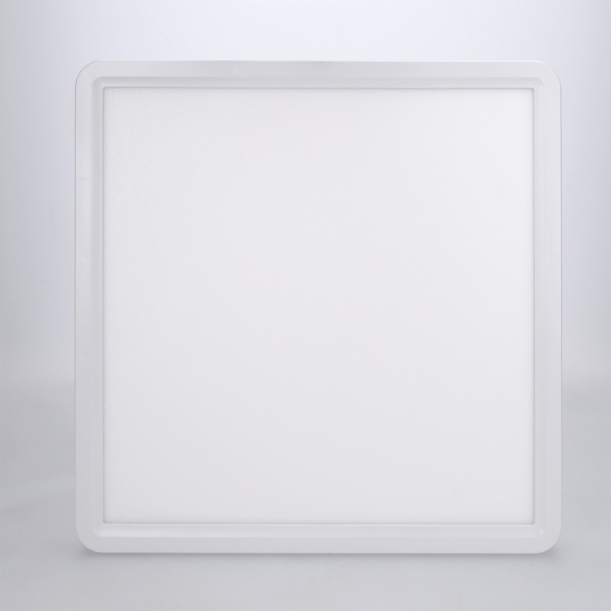 Brilagi - LED-dimmbare Deckenleuchte ESTELA SQUARE LED/36W/230V 3000-6500K 31x31 cm weiß + Fernbedienung
