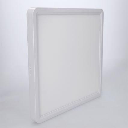 Brilagi - LED-dimmbare Deckenleuchte ESTELA SQUARE LED/36W/230V 3000-6500K 31x31 cm weiß + Fernbedienung