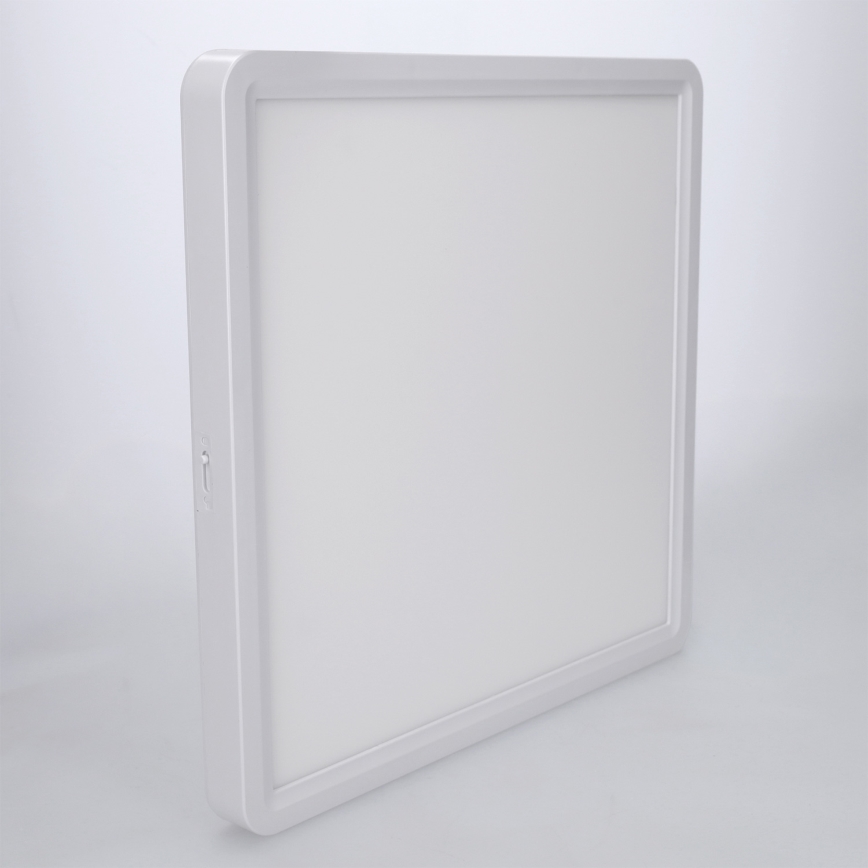 Brilagi - LED-dimmbare Deckenleuchte ESTELA SQUARE LED/36W/230V 3000-6500K 31x31 cm weiß + Fernbedienung