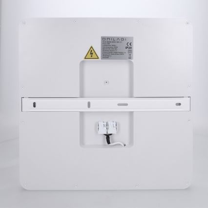 Brilagi - LED-dimmbare Deckenleuchte ESTELA SQUARE LED/36W/230V 3000-6500K 31x31 cm weiß + Fernbedienung