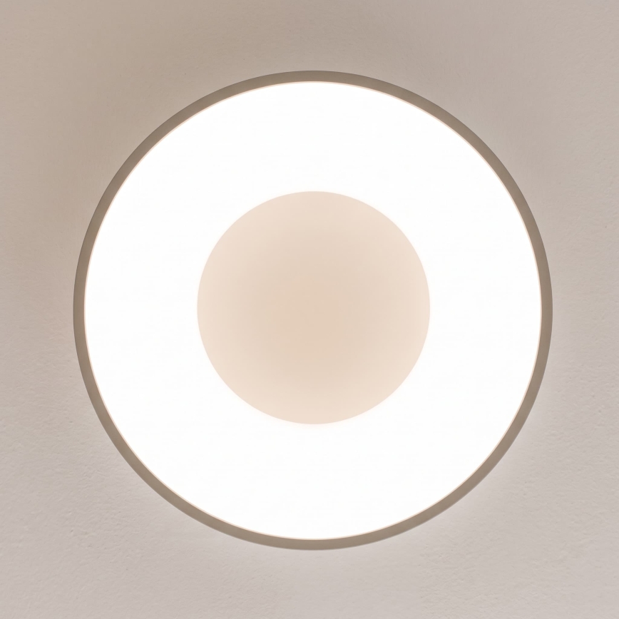 BRILAGI - Dimmbare LED-Deckenleuchte FALCON II LED/67W/230V 3000-6500K Ø 40 cm weiß/beige + Fernbedienung
