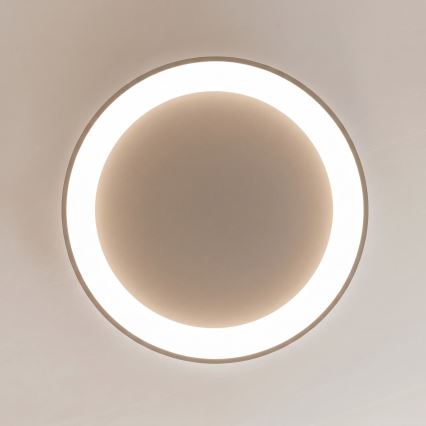 BRILAGI - LED-dimmbare Deckenleuchte FALCON II LED/99W/230V 3000-6500K Ø 60 cm beige + mit Fernbedienung