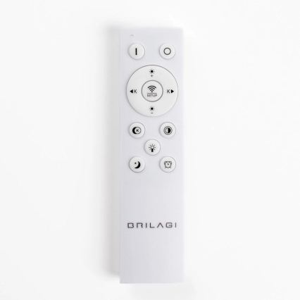BRILAGI - LED-dimmbare Deckenleuchte FALCON II LED/99W/230V 3000-6500K Ø 60 cm beige + mit Fernbedienung