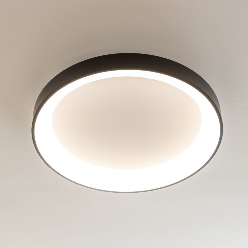 Brilagi - LED-dimmbare Deckenleuchte FALCON II LED/99 W/230 V 3000–6500 K Ø 60 cm schwarz + Fernbedienung