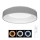 Brilagi - Dimmbare LED-Deckenleuchte FALCON LED/40W/230V 3000-6500K grau + Fernbedienung
