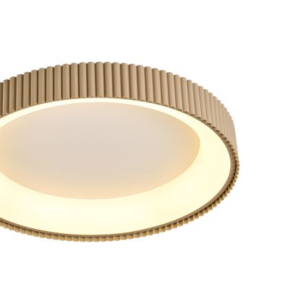 Brilagi - LED-dimmbare Deckenleuchte FALCON MODERN LED/30W/230V 3000-6500K Ø 40 cm beige + Fernbedienung