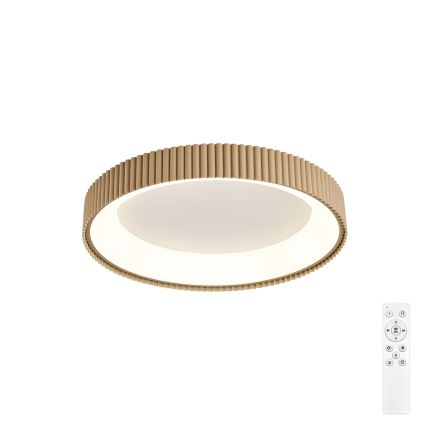 Brilagi - LED-dimmbare Deckenleuchte FALCON MODERN LED/30W/230V 3000-6500K Ø 40 cm beige + Fernbedienung