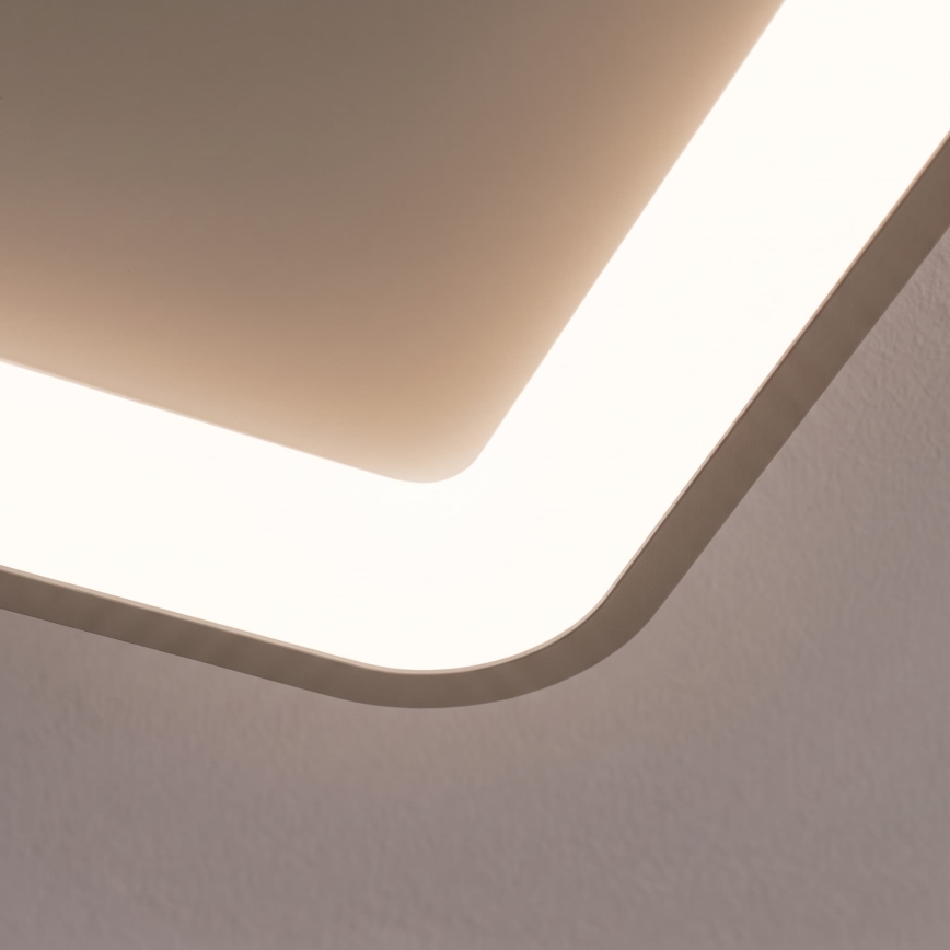 BRILAGI - LED-dimmbare Deckenleuchte FALCON SLIM LED/50W/230V 3000-6500K 50x50 cm beige + Fernbedienung