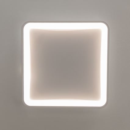 Brilagi - dimmbare LED-Deckenleuchte FALCON SLIM LED/50W/230V 3000-6500K 50x50 cm weiß + Fernbedienung