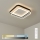 Brilagi - dimmbare LED-Deckenleuchte FLARE LED/43W/230V 3000-6000K 39,5x45 cm weiß/schwarz + Fernbedienung
