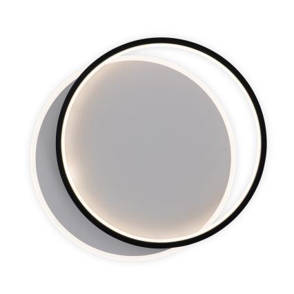 Brilagi - LED-dimmbare Deckenleuchte FLARE LED/48W/230V 3000-6000K 39,5x45 cm weiß/schwarz + Fernbedienung