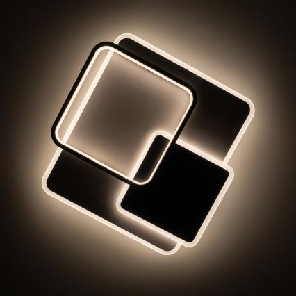 Brilagi - dimmbare LED-Deckenleuchte FLARE LED/64W/230V 45x45 cm 3000/4000/6000K + Fernbedienung