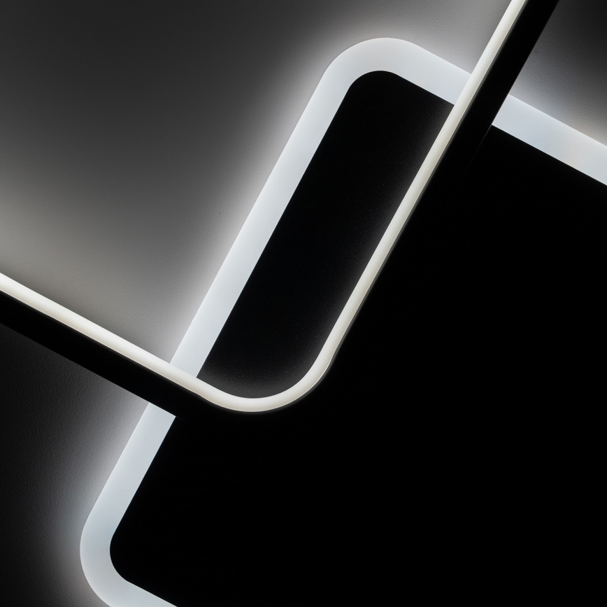 Brilagi - dimmbare LED-Deckenleuchte FLARE LED/64W/230V 45x45 cm 3000/4000/6000K + Fernbedienung