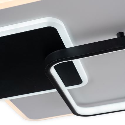 Brilagi - dimmbare LED-Deckenleuchte FLARE LED/64W/230V 45x45 cm 3000/4000/6000K + Fernbedienung