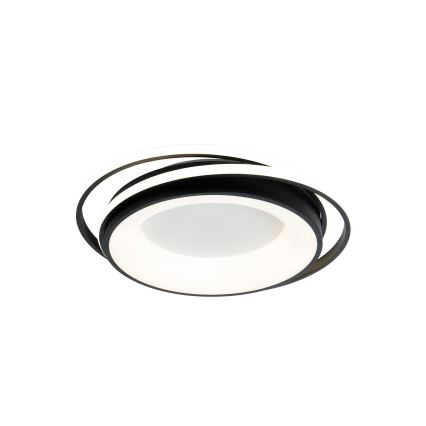 Brilagi - Dimmbare LED-Deckenleuchte FLARE LED/84W/230V 3000-6000K 47x51 cm schwarz + Fernbedienung