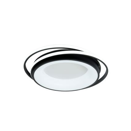 Brilagi - Dimmbare LED-Deckenleuchte FLARE LED/84W/230V 3000-6000K 47x51 cm schwarz + Fernbedienung