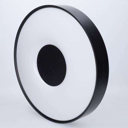 Brilagi - dimmbares LED-Deckenlicht JAMIS LED/48W/230V 3000-6500K Ø 39 cm schwarz + Fernbedienung