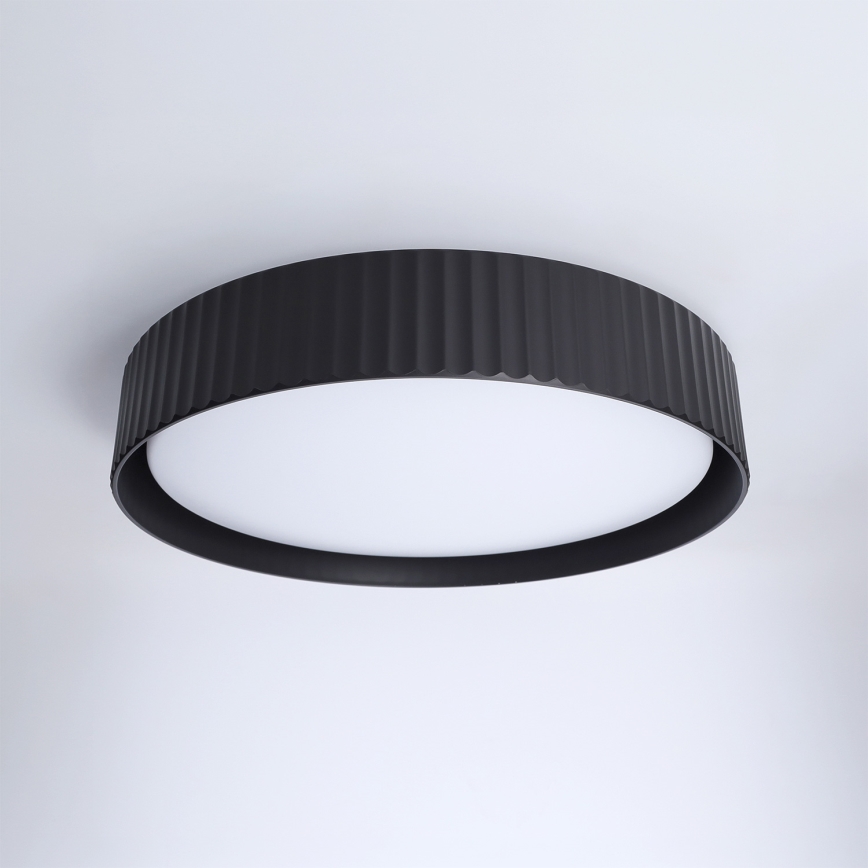 Brilagi - LED-dimmbare Deckenleuchte LUCIA LED/48W/230V 3000–6500K Ø 41 cm schwarz + Fernbedienung