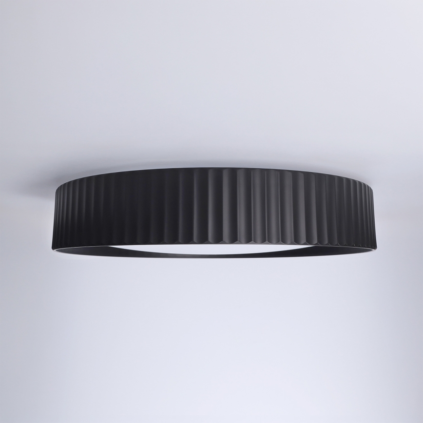Brilagi - LED-dimmbare Deckenleuchte LUCIA LED/48W/230V 3000–6500K Ø 41 cm schwarz + Fernbedienung
