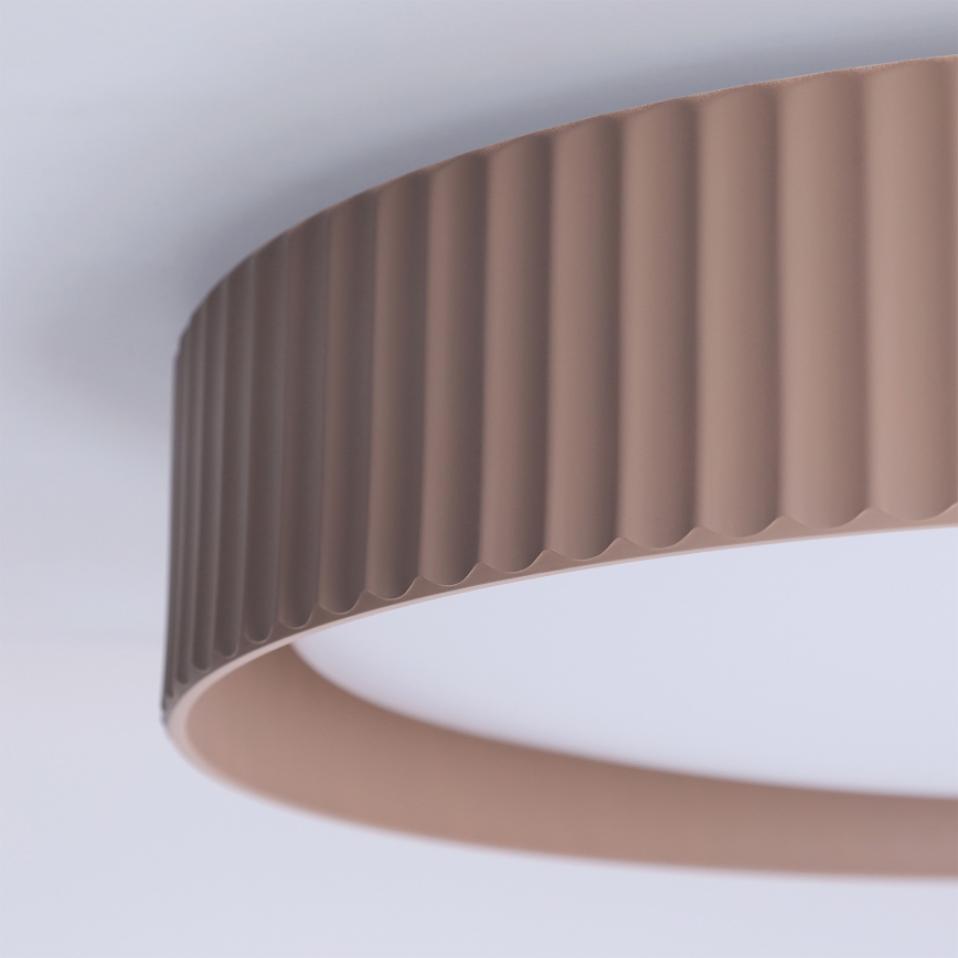 Brilagi - dimmbare LED-Deckenleuchte LUCIA LED/48 W/230 V 3000–6500 K Ø 41 cm Taupe + Fernbedienung