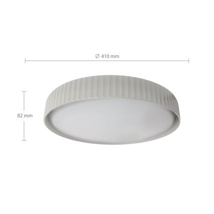 Brilagi - LED-dimmbare Deckenleuchte LUCIA LED/48W/230V 3000-6500K Ø 41 cm weiß + Fernbedienung