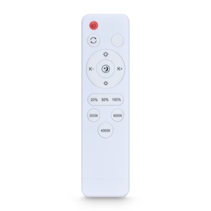 Brilagi - LED-dimmbare Deckenleuchte LUCIA LED/48W/230V 3000-6500K Ø 41 cm weiß + Fernbedienung