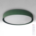 Brilagi - dimmbare LED-Deckenleuchte LUCIA LED/60W/230V 3000–6500K Ø 59 cm grün + Fernbedienung