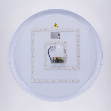 BRILAGI - dimmbare LED-Deckenleuchte LUCIA LED/60W/230V 3000-6500K Ø 59 cm braun + Fernbedienung