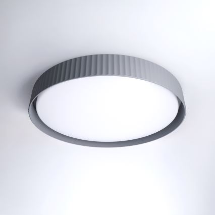 Brilagi - LED-dimmbare Deckenleuchte LUCIA LED/60W/230V 3000-6500K Ø 59 cm grau + Fernbedienung