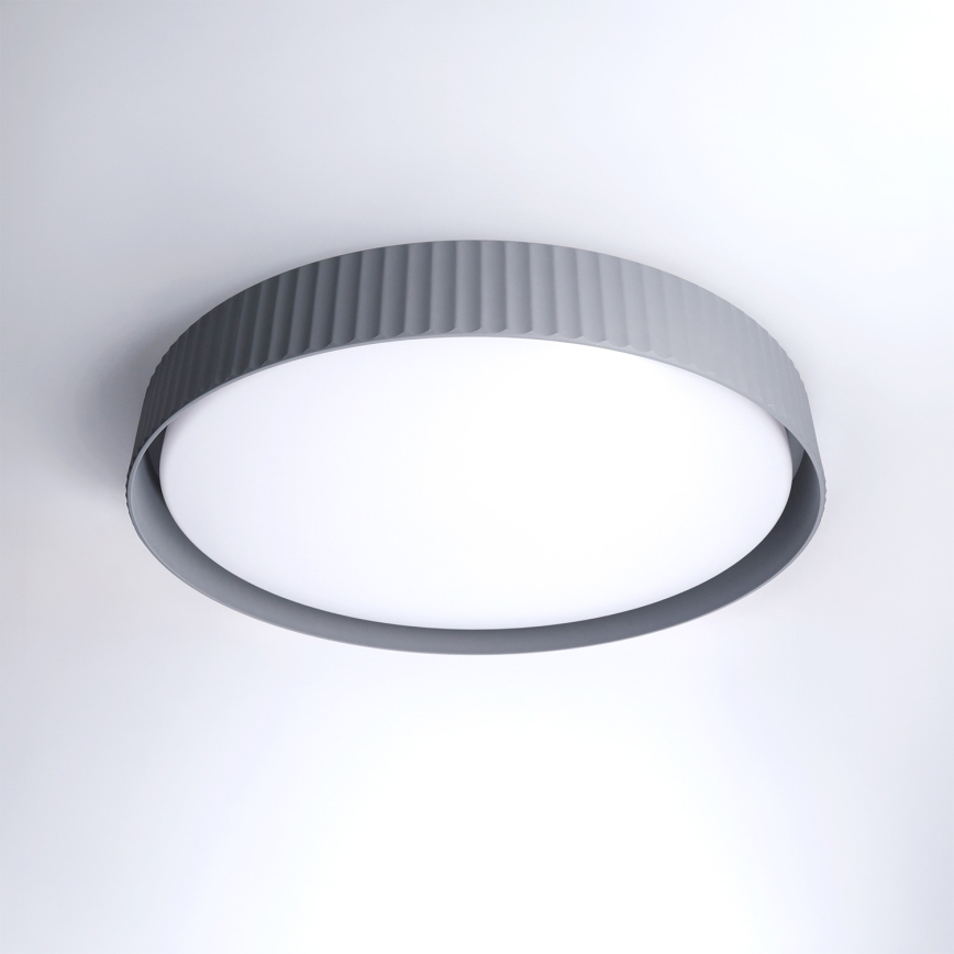 Brilagi - LED-dimmbare Deckenleuchte LUCIA LED/60W/230V 3000-6500K Ø 59 cm grau + Fernbedienung