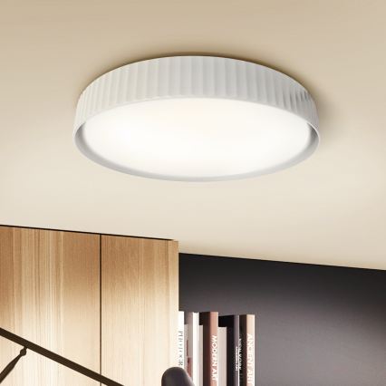 Brilagi - LED-dimmbare Deckenleuchte LUCIA LED/60W/230V 3000-6500K Ø 59 cm weiß + Fernbedienung