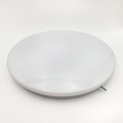 Brilagi - Dimmbare LED-Deckenleuchte MANAROLA SMART STARS LED/24W/230V 3000-6000K Wi-Fi Tuya Beacon Durchmesser 41 cm Eiche + Fernbedienung