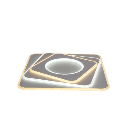 Brilagi - Dimmbare LED-Deckenleuchte MODERN LED/100W/230V 2700-6500K 48x48 cm + Fernbedienung