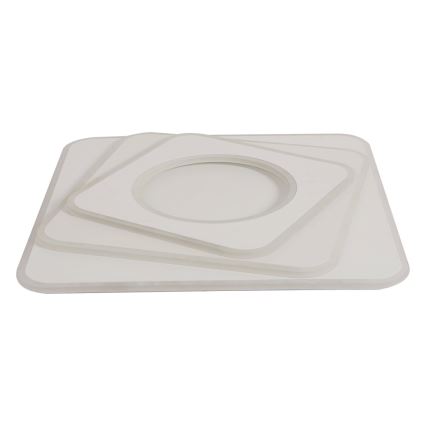 Brilagi - Dimmbare LED-Deckenleuchte MODERN LED/100W/230V 2700-6500K 48x48 cm + Fernbedienung