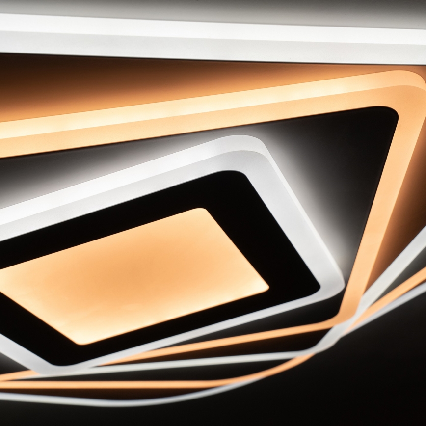 Brilagi - Dimmbare LED-Deckenleuchte MODERN LED/210W/230V 2700-6500K 55x55 cm + Fernbedienung