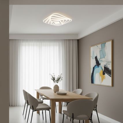 Brilagi - LED-dimmbare Deckenleuchte MODERN LED/210W/230V 3000-6000K 55x55 cm + Fernbedienung