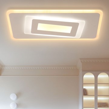 Brilagi - Dimmbare LED-Deckenleuchte MODERN LED/51W/230V 2700-6500K 20x40 cm + Fernbedienung