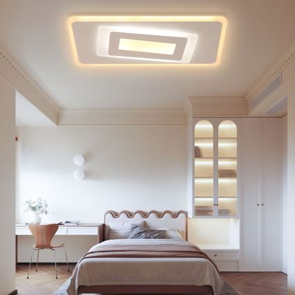 Brilagi - Dimmbare LED-Deckenleuchte MODERN LED/51W/230V 2700-6500K 20x40 cm + Fernbedienung
