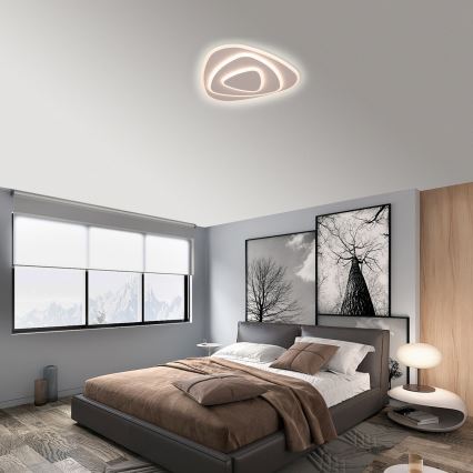 Brilagi - dimmbare LED-Deckenleuchte MODERN LED/58W/230V 3000-6000K 47x48,5 cm+ Fernbedienung