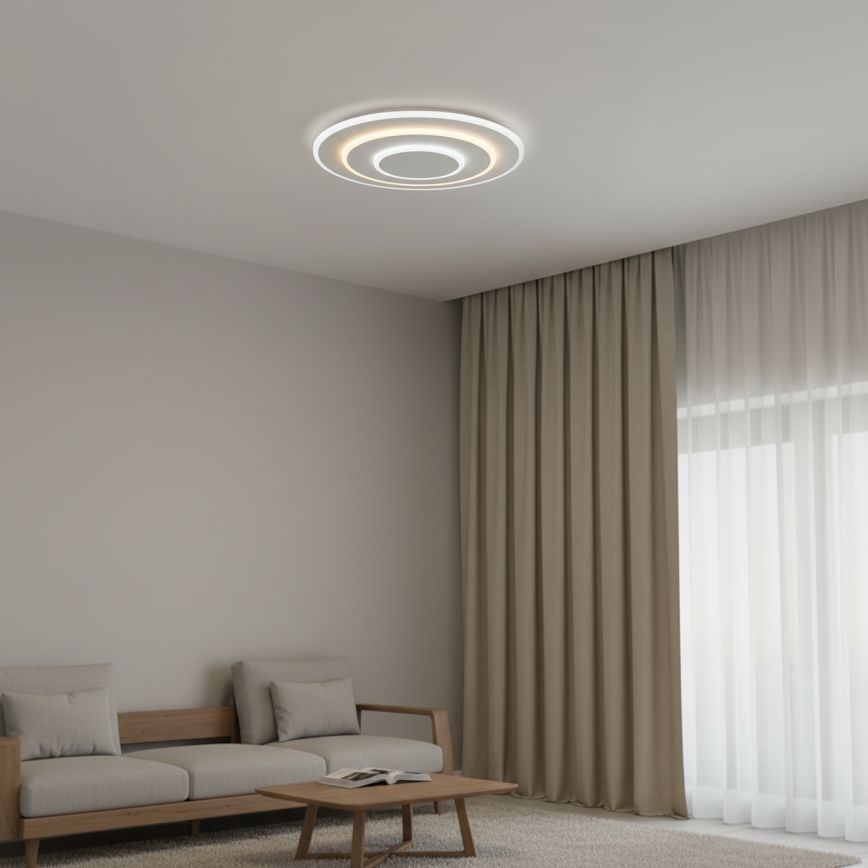 Brilagi - LED-dimmbare Deckenleuchte MODERN LED/58W/230V 3000-6000K Ø 46,3 cm + Fernbedienung